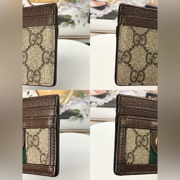 GUCCI Ophidia GG Supreme Card Holder โค๏ธ - Picture 13 of 17
